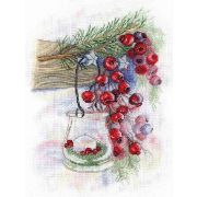 Набор для вышивания *Aquarelle* А-019 «Ягодное очарование» 22*30 см