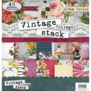 Набор бумаги 30*30 см 48 листов VINTAGE COLLAGE PS-005-00125