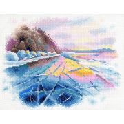 Набор для вышивания *Aquarelle* А-042 «Зимний байкал» 20*25 см