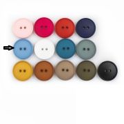 Пуговица 2 прокола 20 мм PS17, голубой