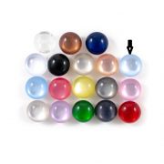 Пуговица на ножке  9 мм NE71, голубой