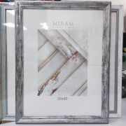 Багет 30*40 см  Miram 642623-15 сер