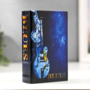 Сейф-книга дерево кожзам «Гитара. Блюз» 17х11х5 см