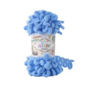 Пряжа ALIZE PUFFY, 289-яр.голубой