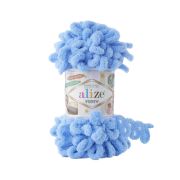 Пряжа ALIZE PUFFY, 342 яр.голубой