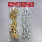 Новогоднее украшение Бусы с колокольчиками 2,7 м НГ534