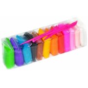 Воздушный пластилин мягкий 12 цветов с тремя стеками