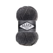 Пряжа ALIZE Superlana Maxi 100 г/100 м, 182 серый меланж