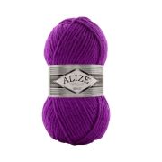 Пряжа ALIZE Superlana Maxi 100 г/100 м, 209 темн.фуксия