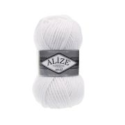 Пряжа ALIZE Superlana Maxi 100 г/100 м, 55 белый