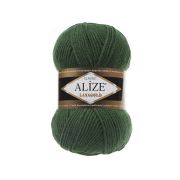 Пряжа ALIZE Lanagold 100 г/240 м,118 зел.трава