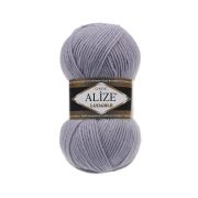 Пряжа ALIZE Lanagold 100 г/240 м, 200 серый гриб