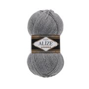 Пряжа ALIZE Lanagold 100 г/240 м, 21 серый меланж