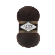 Пряжа ALIZE Lanagold 100 г/240 м, 26 коричневый