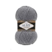 Пряжа ALIZE Lanagold 100 г/240 м, 651 дуэт серо-бежевый