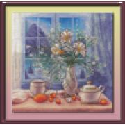 Набор для вышивания Ц-64 PANNA «Романтика» 36*36 см