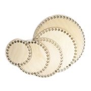 Набор донышек из 4 шт. Круги d 10, 15,25, 30 см