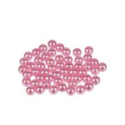 Бусины 'Zlatka' пластик PB-1 6 мм  50 шт  ±2 шт  №07 гр.розовый