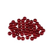 Бусины 'Zlatka' пластик PB-1 6 мм  50 шт  ±2 шт  №09 ярко-красный