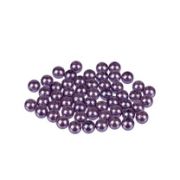 Бусины 'Zlatka' пластик PB-1 6 мм  50 шт  ±2 шт  №14 т.сиреневый