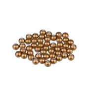 Бусины 'Zlatka' пластик PB-1 6 мм  50 шт  ±2 шт  №23 золото