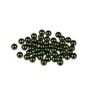 Бусины 'Zlatka' пластик PB-1 6 мм  50 шт  ±2 шт  №18 хаки