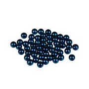 Бусины 'Zlatka' пластик PB-1 6 мм  50 шт  ±2 шт  №59 т.васильковый